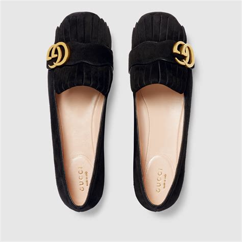 new gucci half shoes|Gucci flats women.